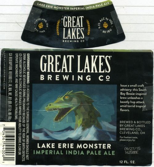 Lake Erie Monster IIPA- The Biggest Disappointment Ever